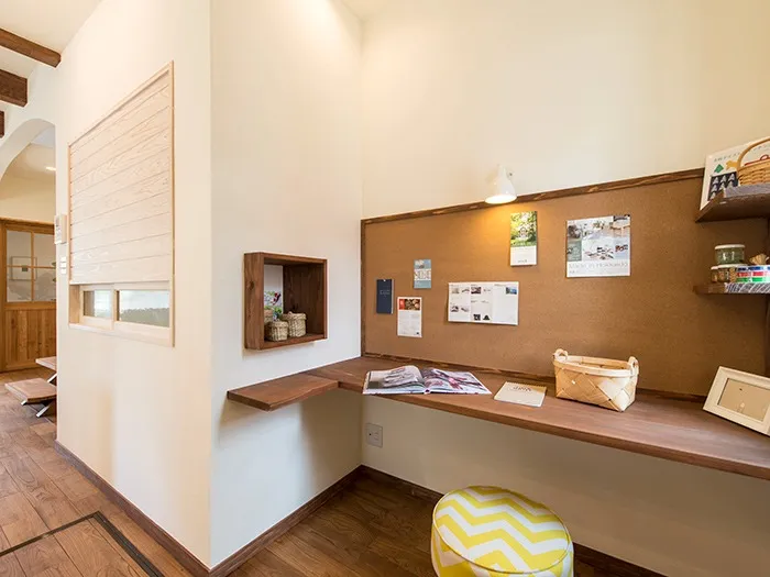 リビングのカウンター